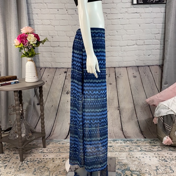 HOLLISTER Blues MAXI Skirt Size: Medium - Picture 5 of 17